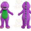 Purple Dinosaur Mascot Costume