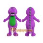 Purple Dinosaur Mascot Costume