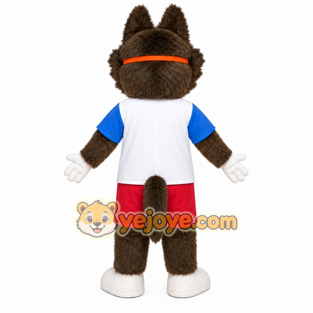 Brown Dog Sports Mascot Costume