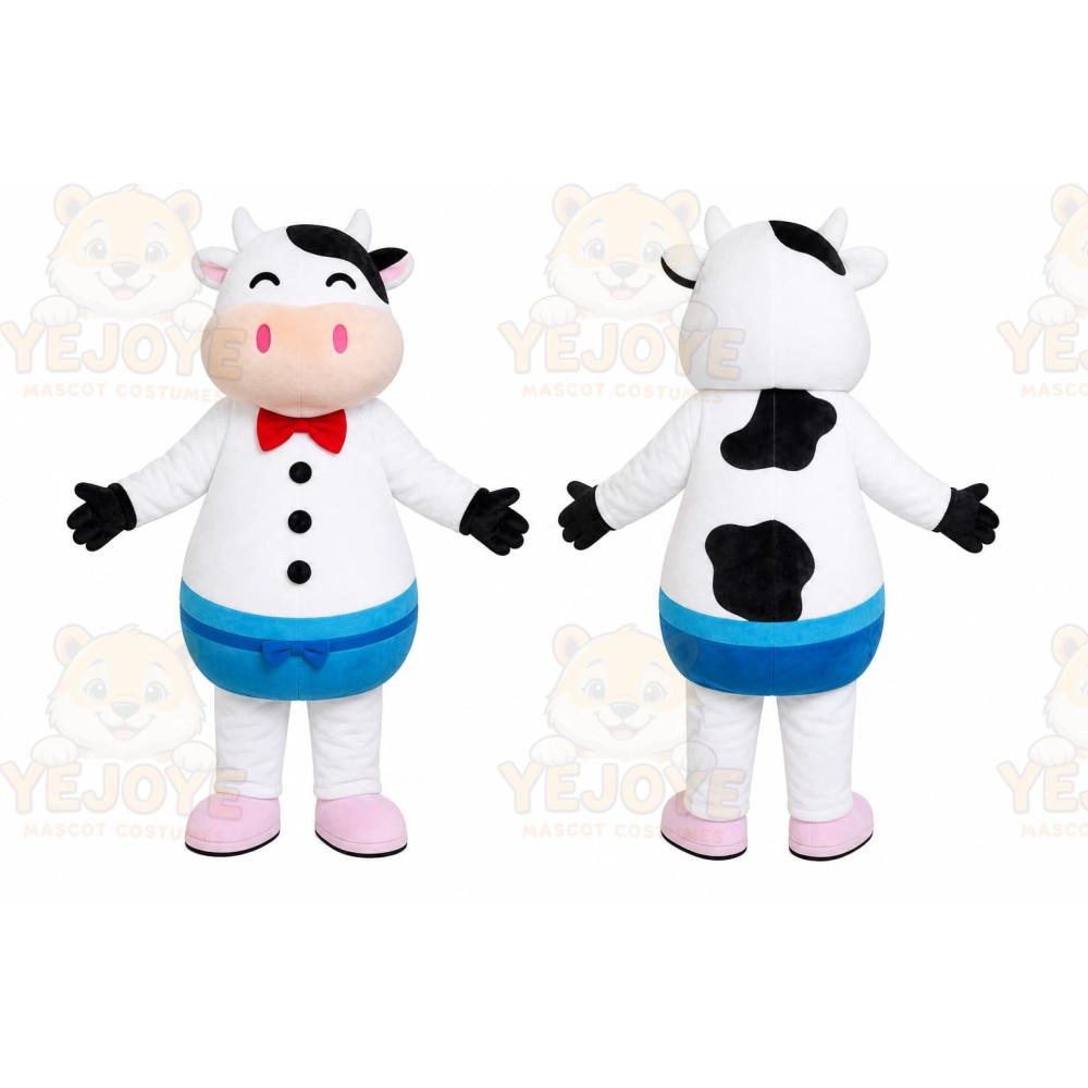 Cow Chef Mascot Costume
