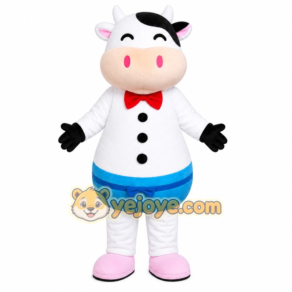 Cow Chef Mascot Costume Cow Chef Mascot Costume