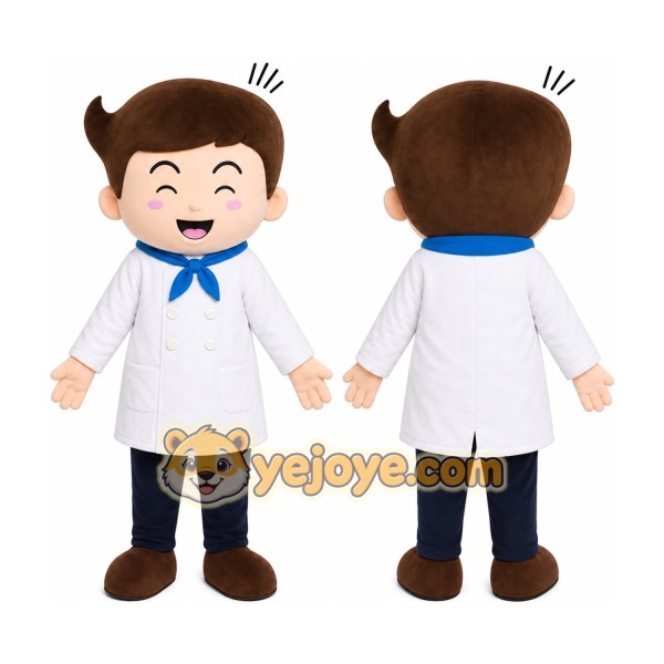 Doctor Boy Mascot Costume