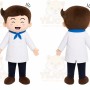 Doctor Boy Mascot Costume