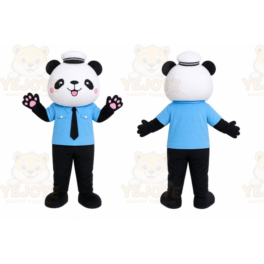 Panda Shirt Mascot Costume