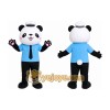 Panda Shirt Mascot Costume Panda Shirt Mascot Costume
