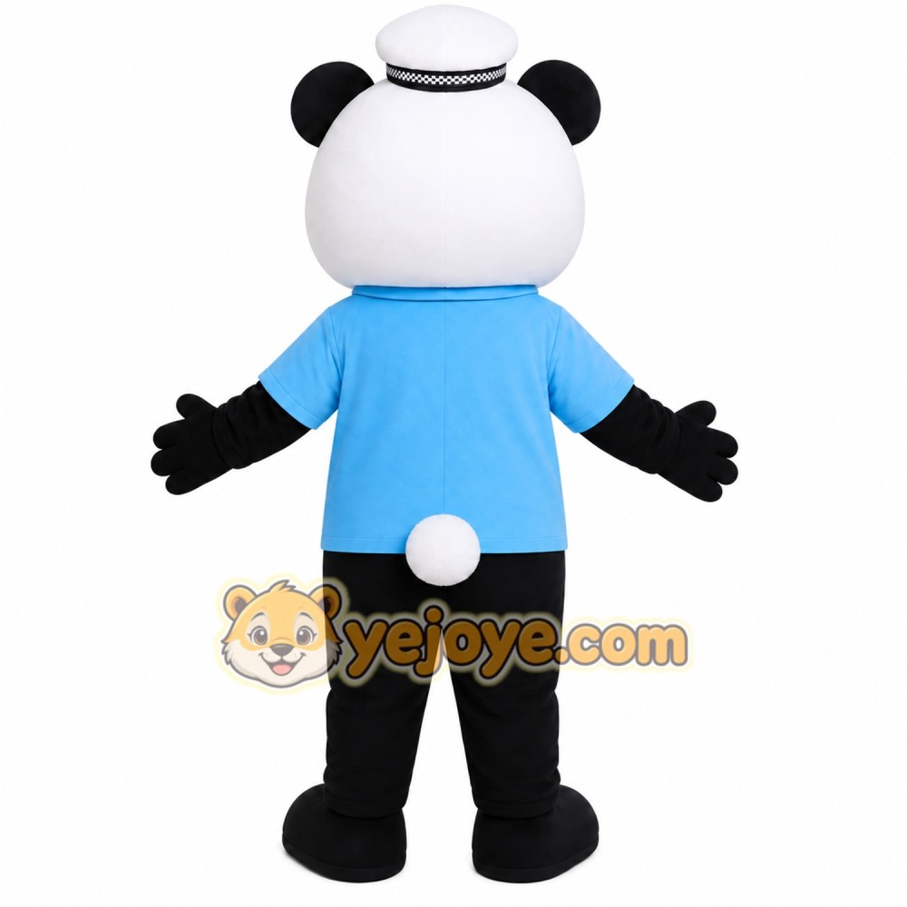 Panda Shirt Mascot Costume Panda Shirt Mascot Costume