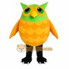 Orange Owl Mascot Costume Orange Owl Mascot Costume