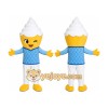 Yellow Hair Boy Mascot Costume