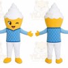 Yellow Hair Boy Mascot Costume