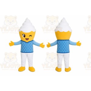 Yellow Hair Boy Mascot Costume