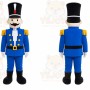 Blue Toy Soldier Mascot Costume