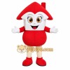 Red House Mascot Costume Red House Mascot Costume