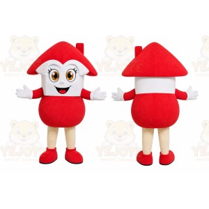 Red House Mascot Costume