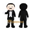 Tuxedo Man Mascot Costume Tuxedo Man Mascot Costume