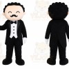 Tuxedo Man Mascot Costume