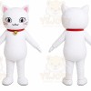 White Cat Mascot Costume