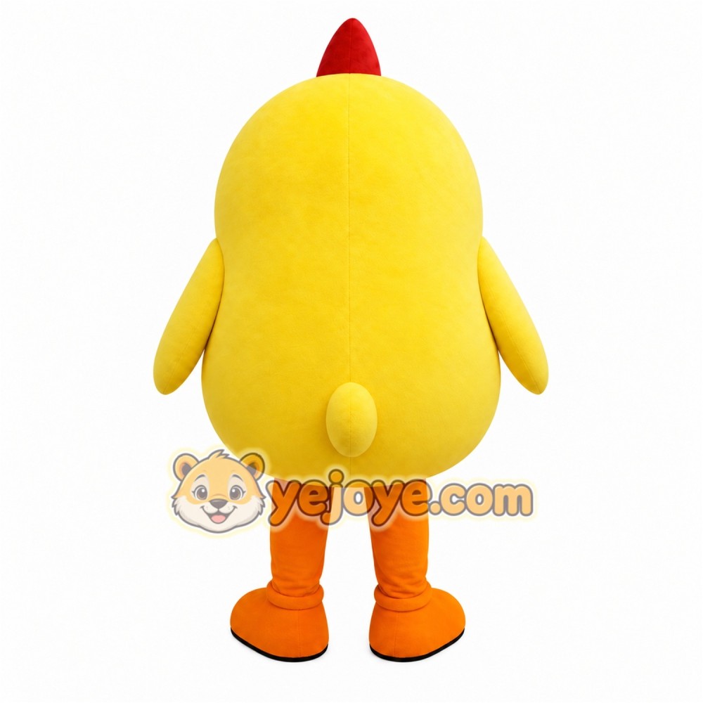 Yellow Chick Mascot Costume Yellow Chick Mascot Costume