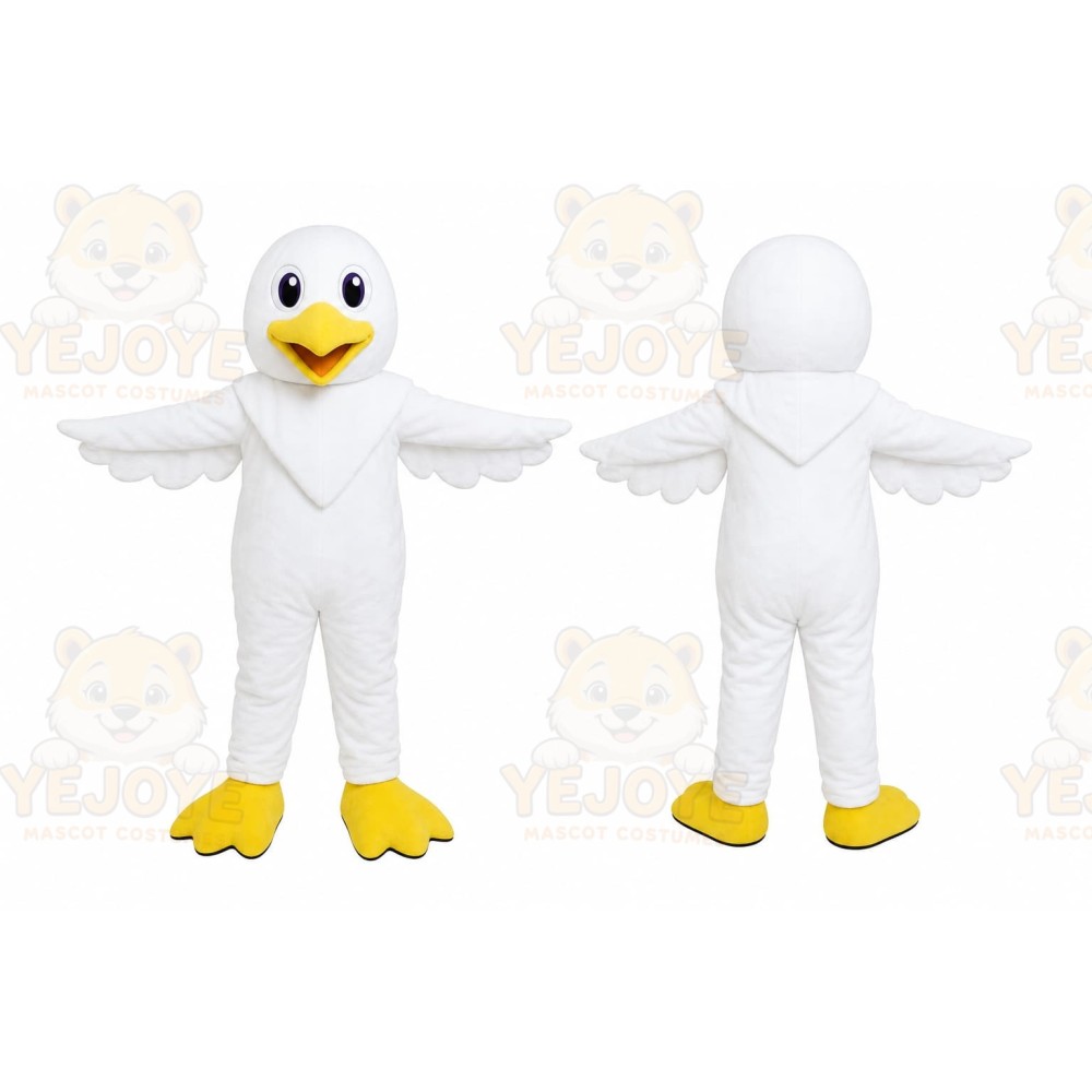 White Bird Mascot Costume