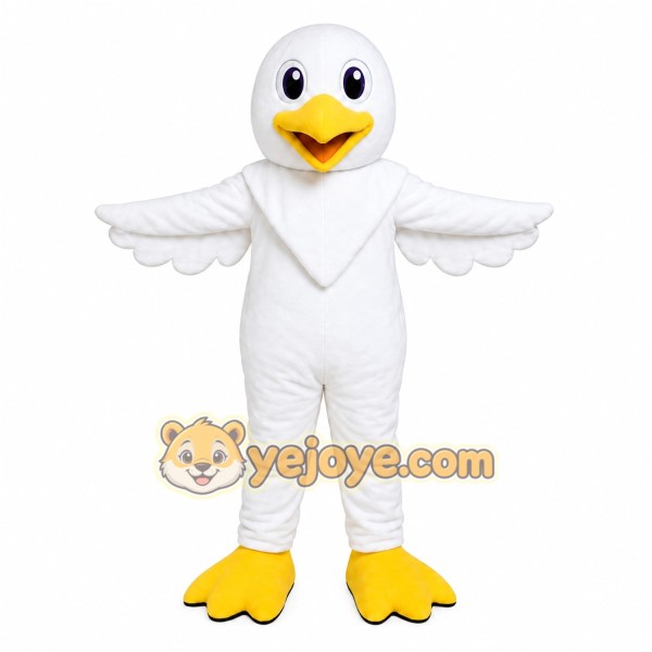 White Bird Mascot Costume