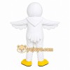 White Bird Mascot Costume White Bird Mascot Costume