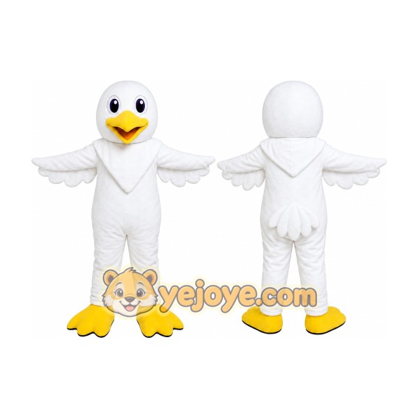 White Bird Mascot Costume