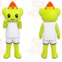 Green Frog Boy Mascot Costume