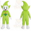 Green Elf Girl Mascot Costume