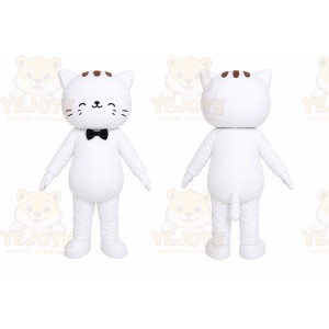 White Cat Mascot Costume