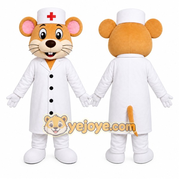 Doctor Mouse Mascot Costume
