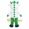 Green Cow Mascot Costume