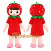 Strawberry Girl Mascot Costume