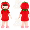 Strawberry Girl Mascot Costume