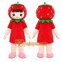 Strawberry Girl Mascot Costume