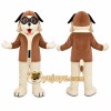 Aviator Dog Mascot Costume Aviator Dog Mascot Costume
