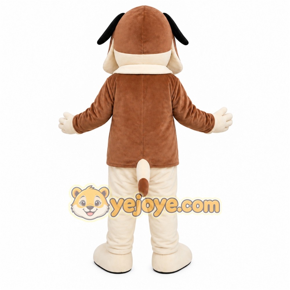 Aviator Dog Mascot Costume Aviator Dog Mascot Costume