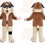 Aviator Dog Mascot Costume