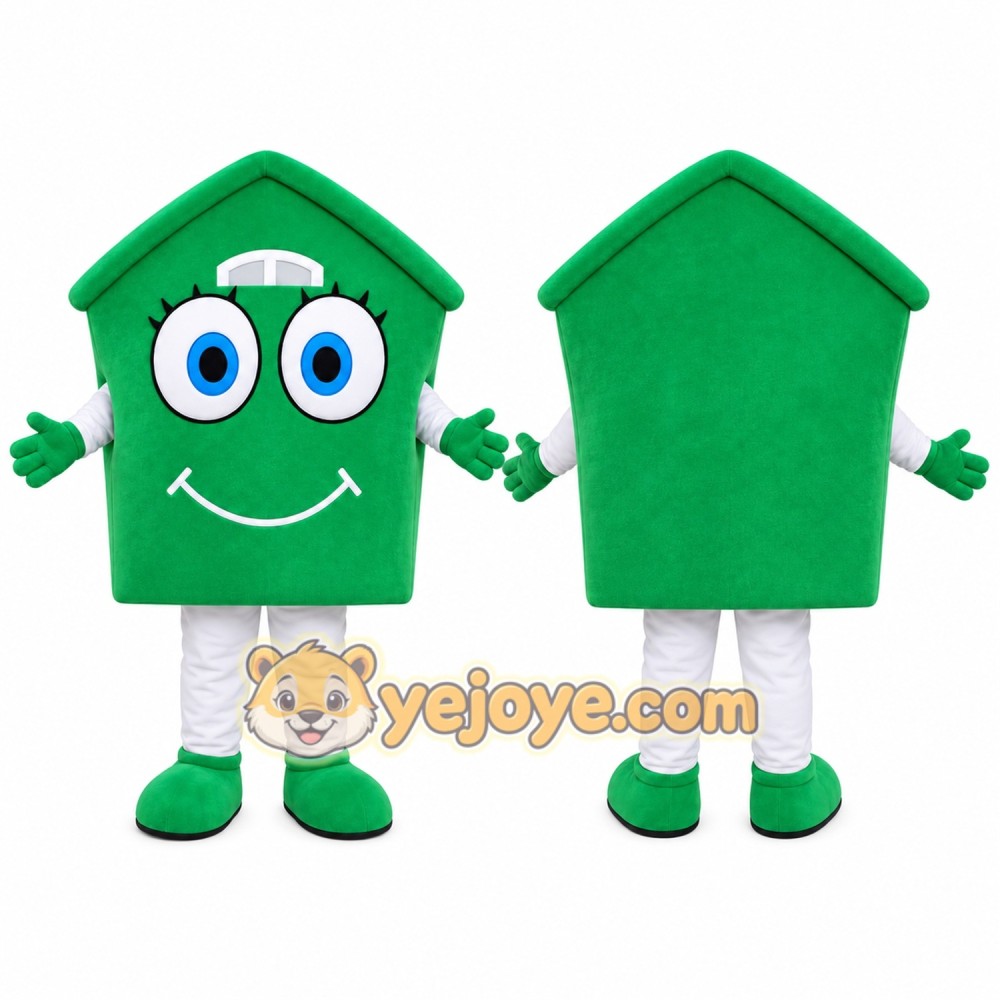Green House Mascot Costume