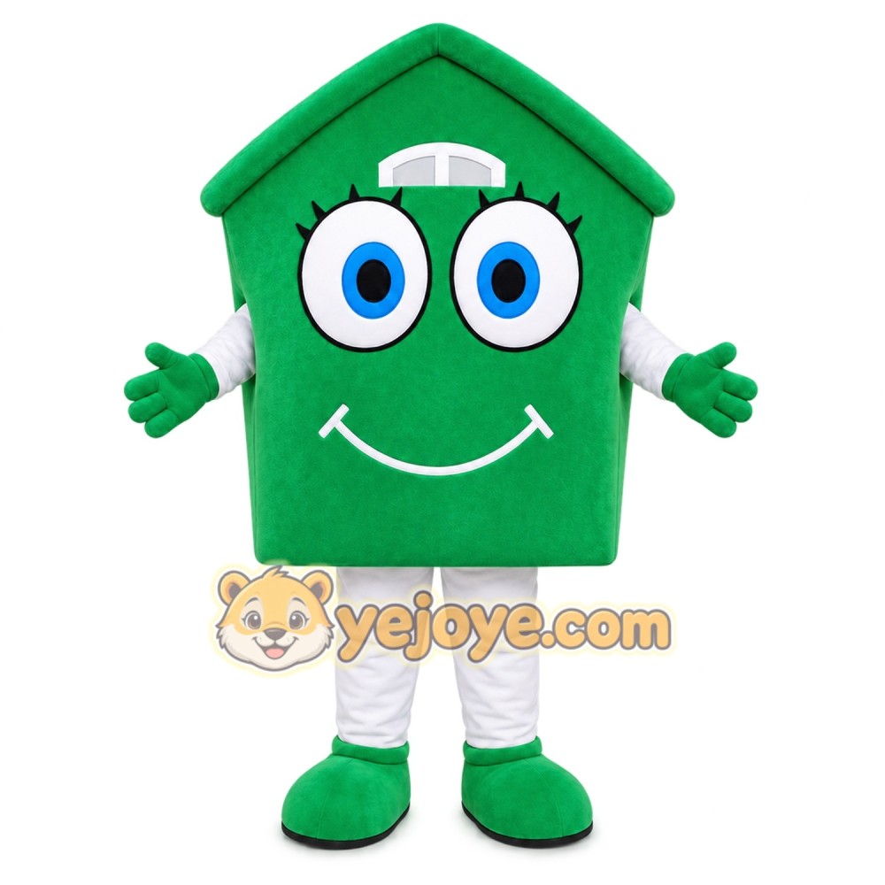 Green House Mascot Costume