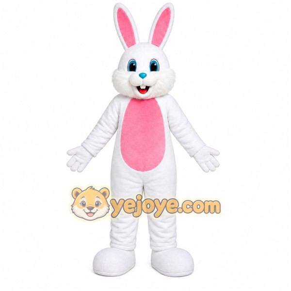 White Rabbit Mascot Costume White Rabbit Mascot Costume