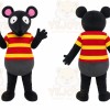 Striped Mouse Mascot Costume