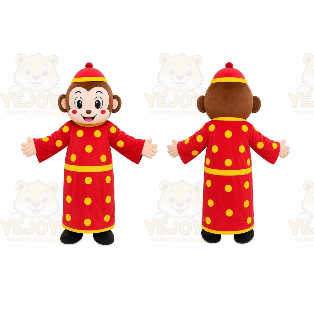 Chinese New Year Boy Mascot Costume