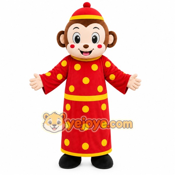 Chinese New Year Boy Mascot Costume