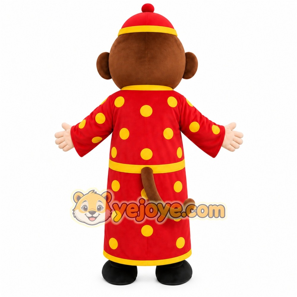 Chinese New Year Boy Mascot Costume Chinese New Year Boy Mascot Costume