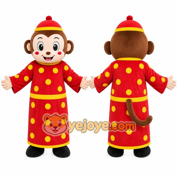 Chinese New Year Boy Mascot Costume