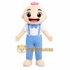 Baby Boy Overalls Mascot Costume Baby Boy Overalls Mascot Costume
