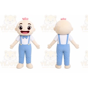 Baby Boy Overalls Mascot Costume