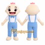 Baby Boy Overalls Mascot Costume