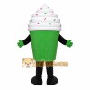 Green Drink Cup Mascot Costume Green Drink Cup Mascot Costume