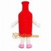 Red Bottle Mascot Costume