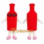 Red Bottle Mascot Costume